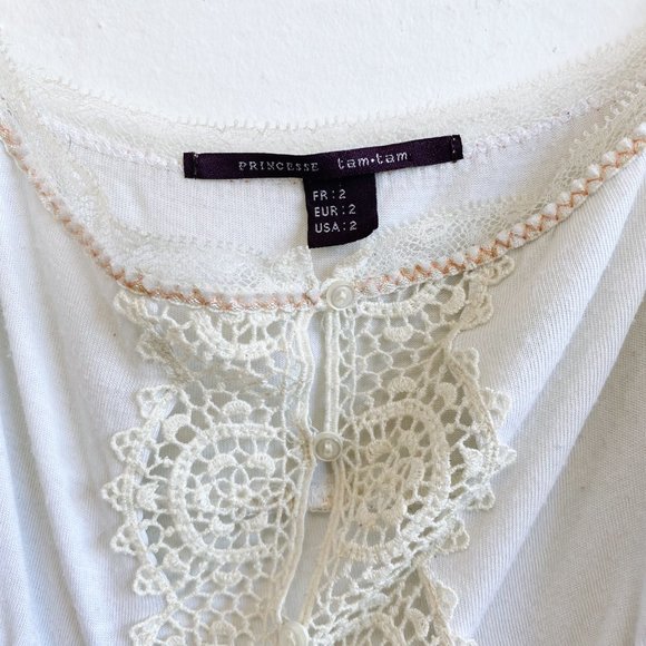PRINCESSE TAM TAM lace camisole - Picture 2 of 4